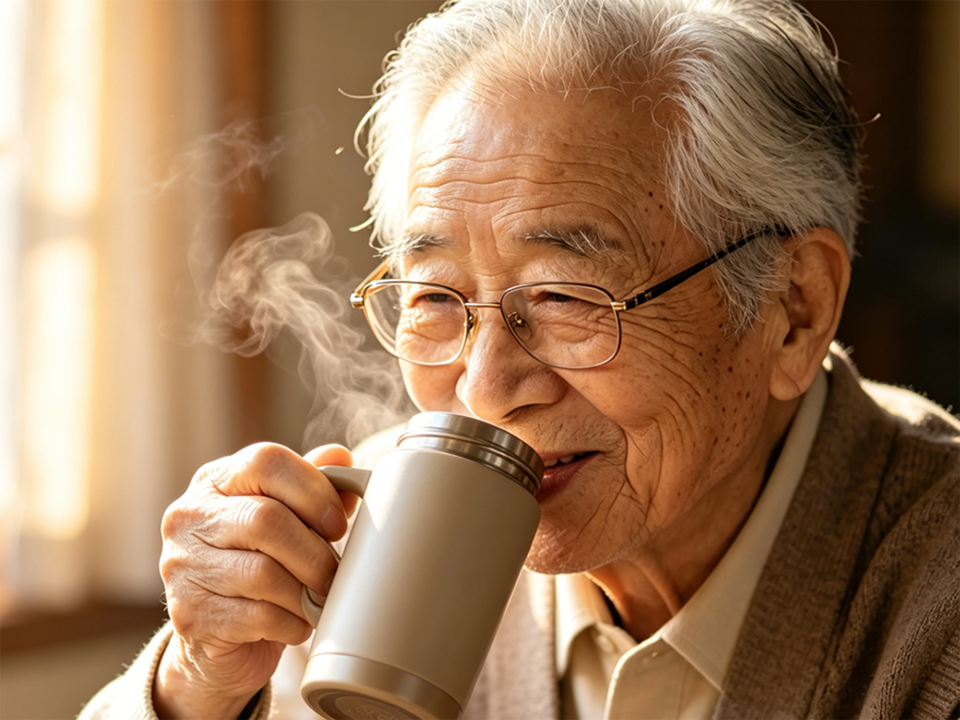 科学饮水伴养老